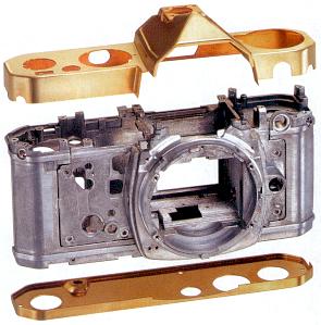 Nikon FM3a: прочный литой металлический корпус.