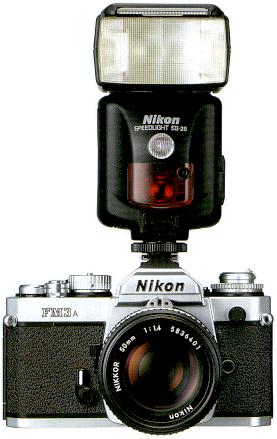 Nikon FM3a, вспышка Nikon Speedlight.