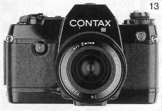 Зеркальная фотокамера Contax (черная)