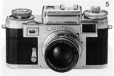 Послевоенная модель фотокамеры Contax